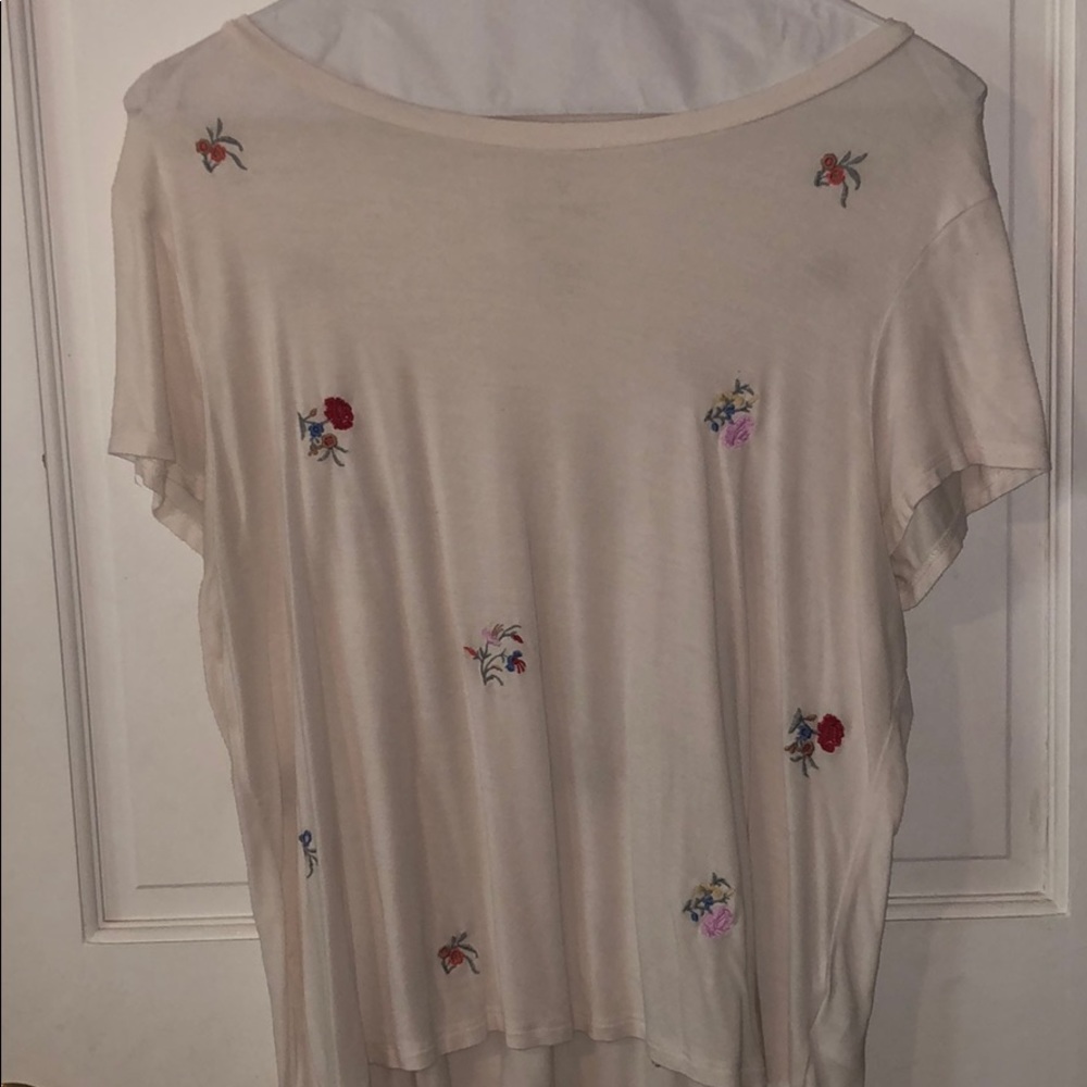 White Flower T-Shirt